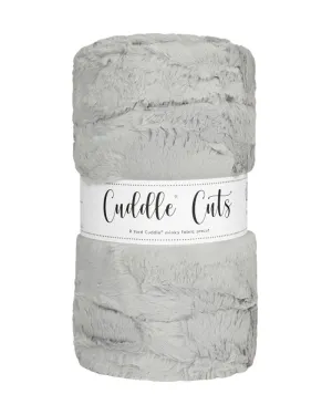 2 Yard Cuddle Cuts Hide - Silver