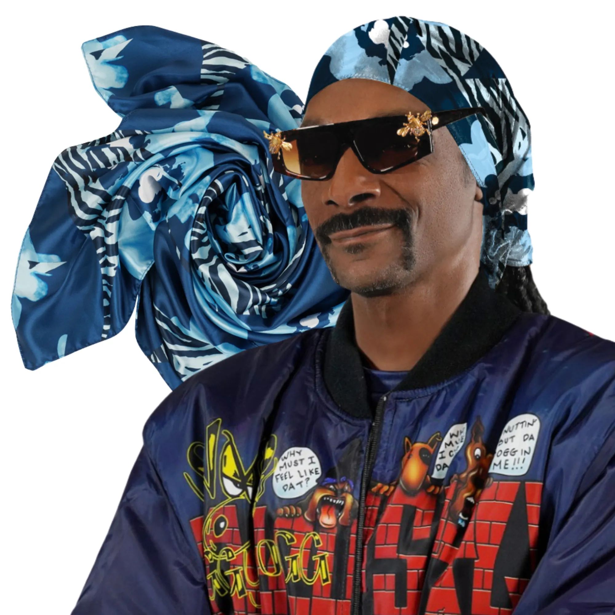 Broadus Collection Scarf by Shante & Snoop Dogg, Zebra