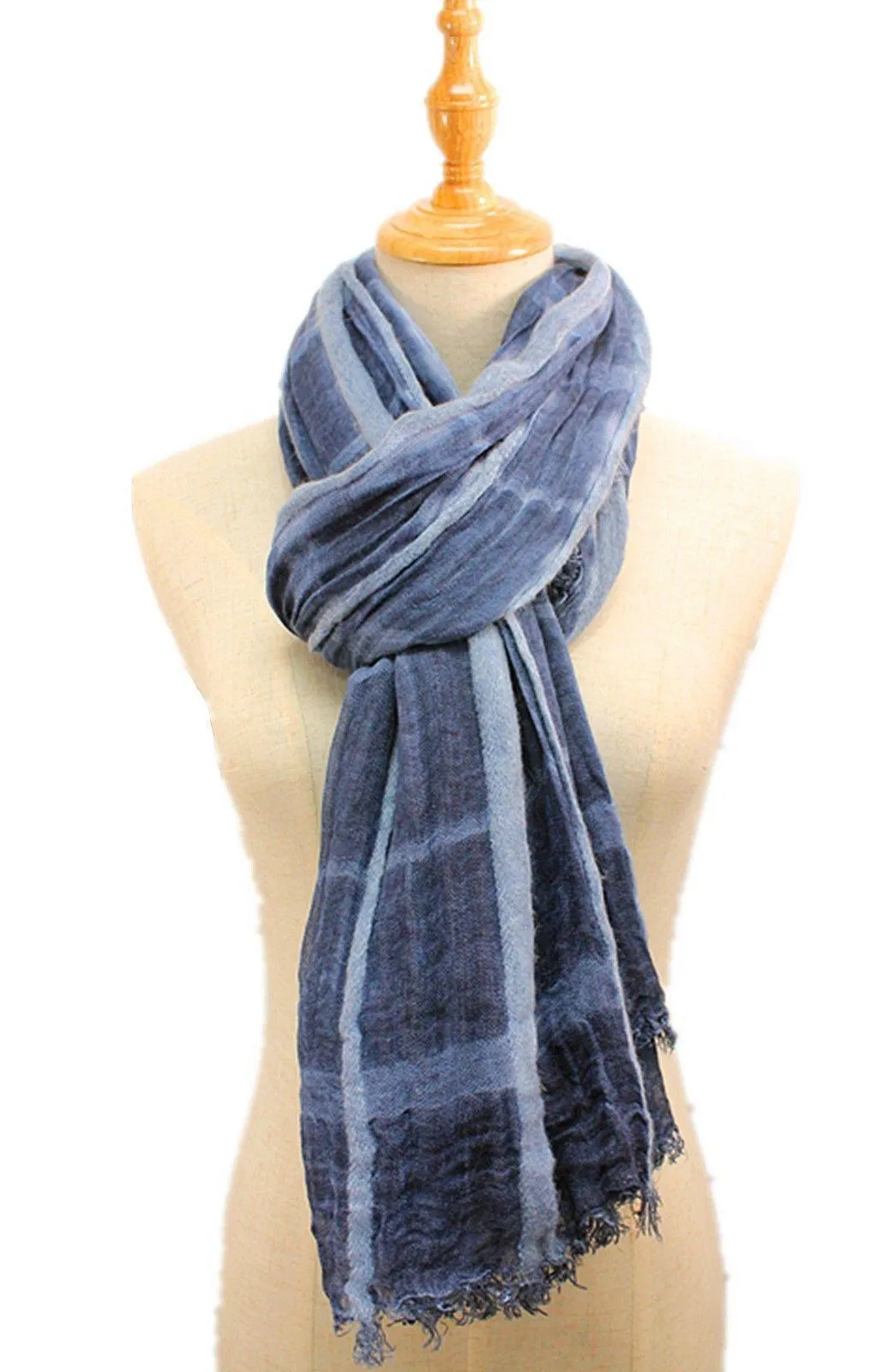 Casaba Womens Cotton Classy Sheer Scarves Scarf Shawls Light Wrap