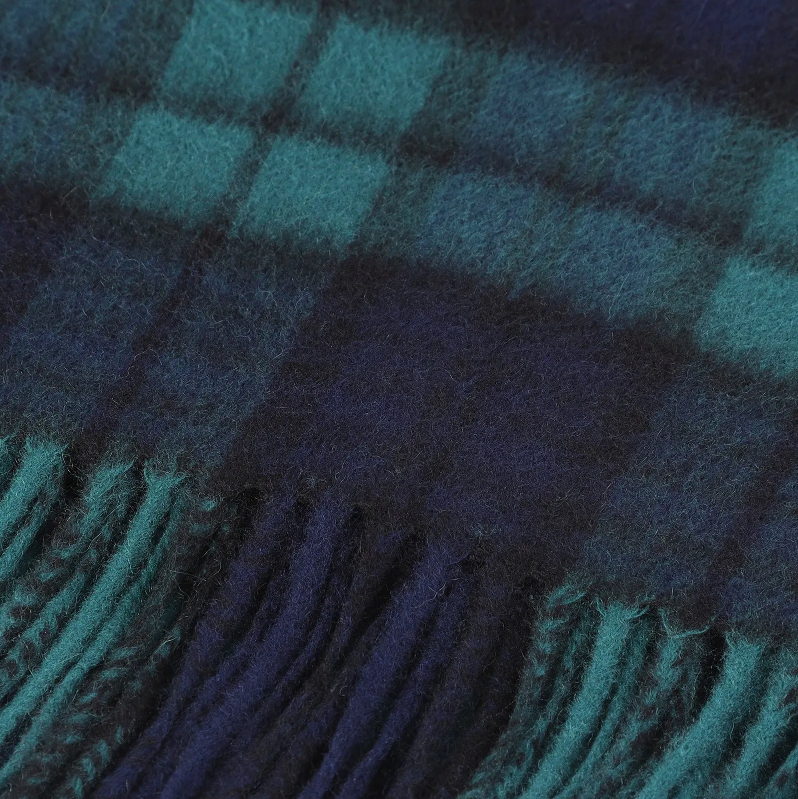 Cashmere Scottish Tartan Clan Scarf  Black Watch