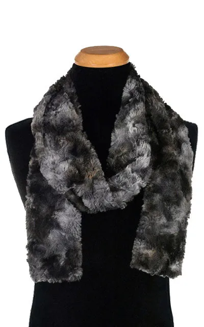 Classic Scarf - Luxury Faux Fur in Highland Skye