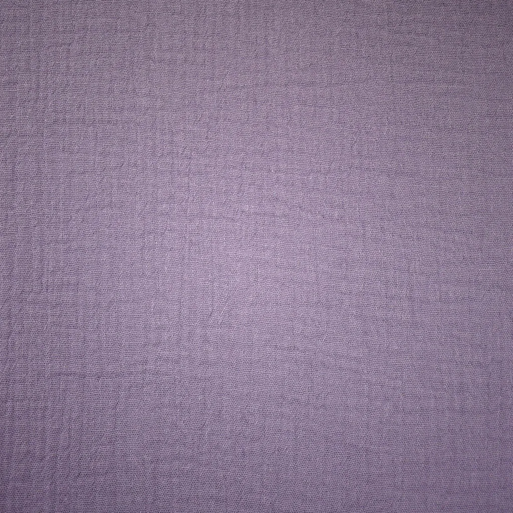 Cotton Double Gauze Solid Lavender