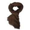 Cotton Lightweight Handwoven Scarves-Various Solid Colors