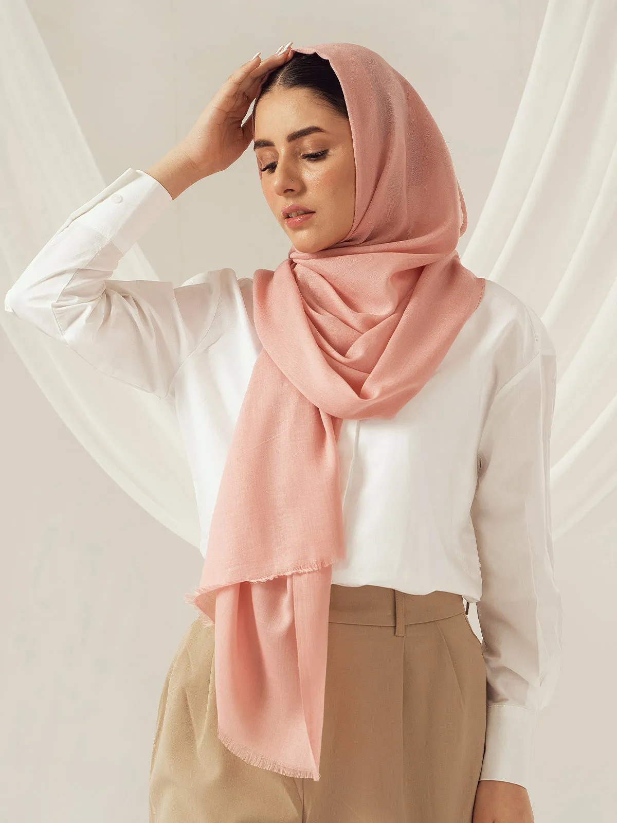 Eco-Luxe Scarves & Hijabs - Baby Pink