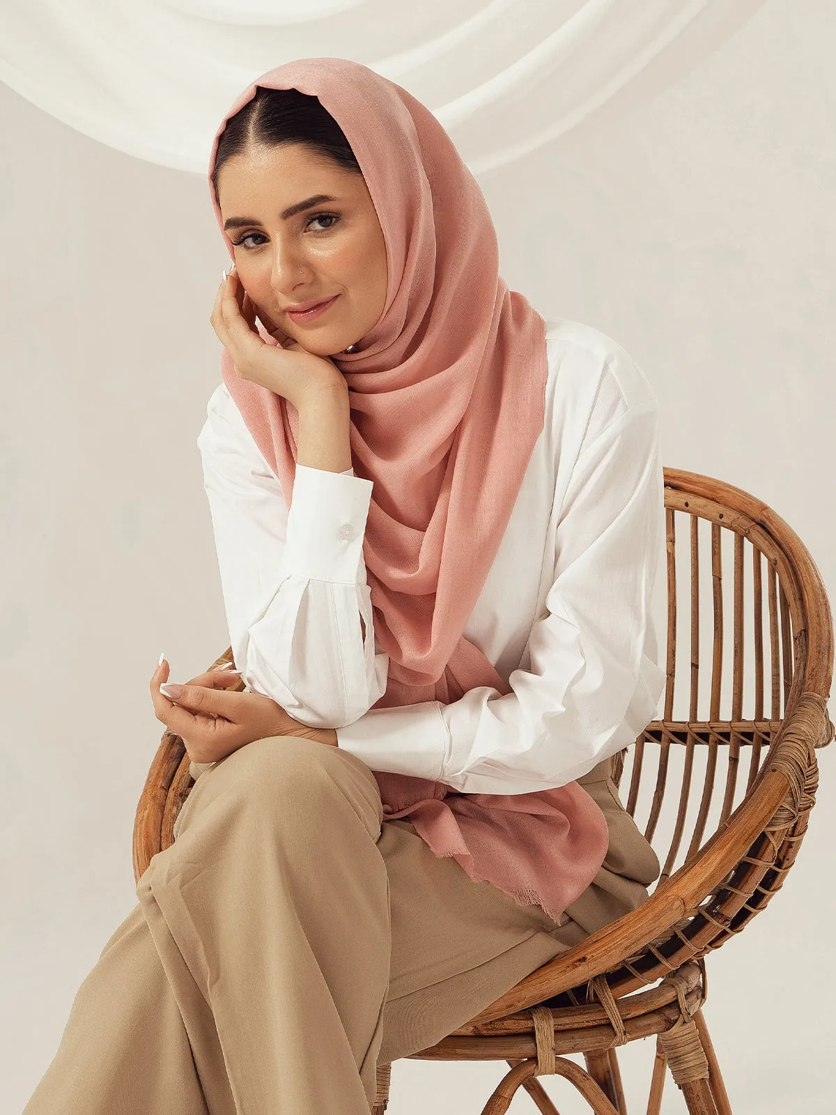 Eco-Luxe Scarves & Hijabs - Baby Pink