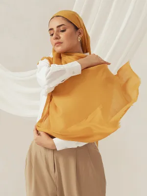 Eco-Luxe Scarves & Hijabs - Mustard