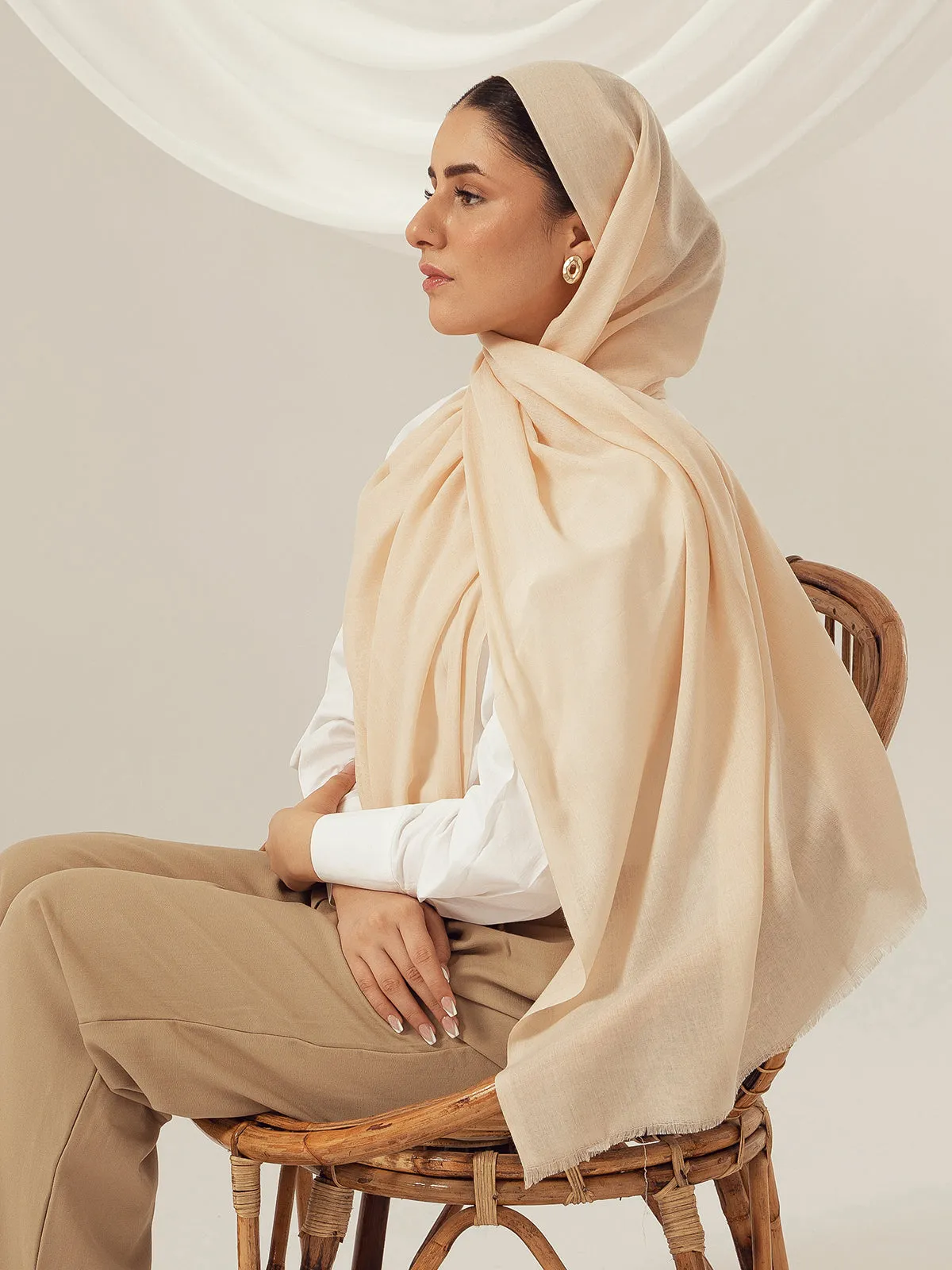 Eco-Luxe Scarves & Hijabs - Pearl