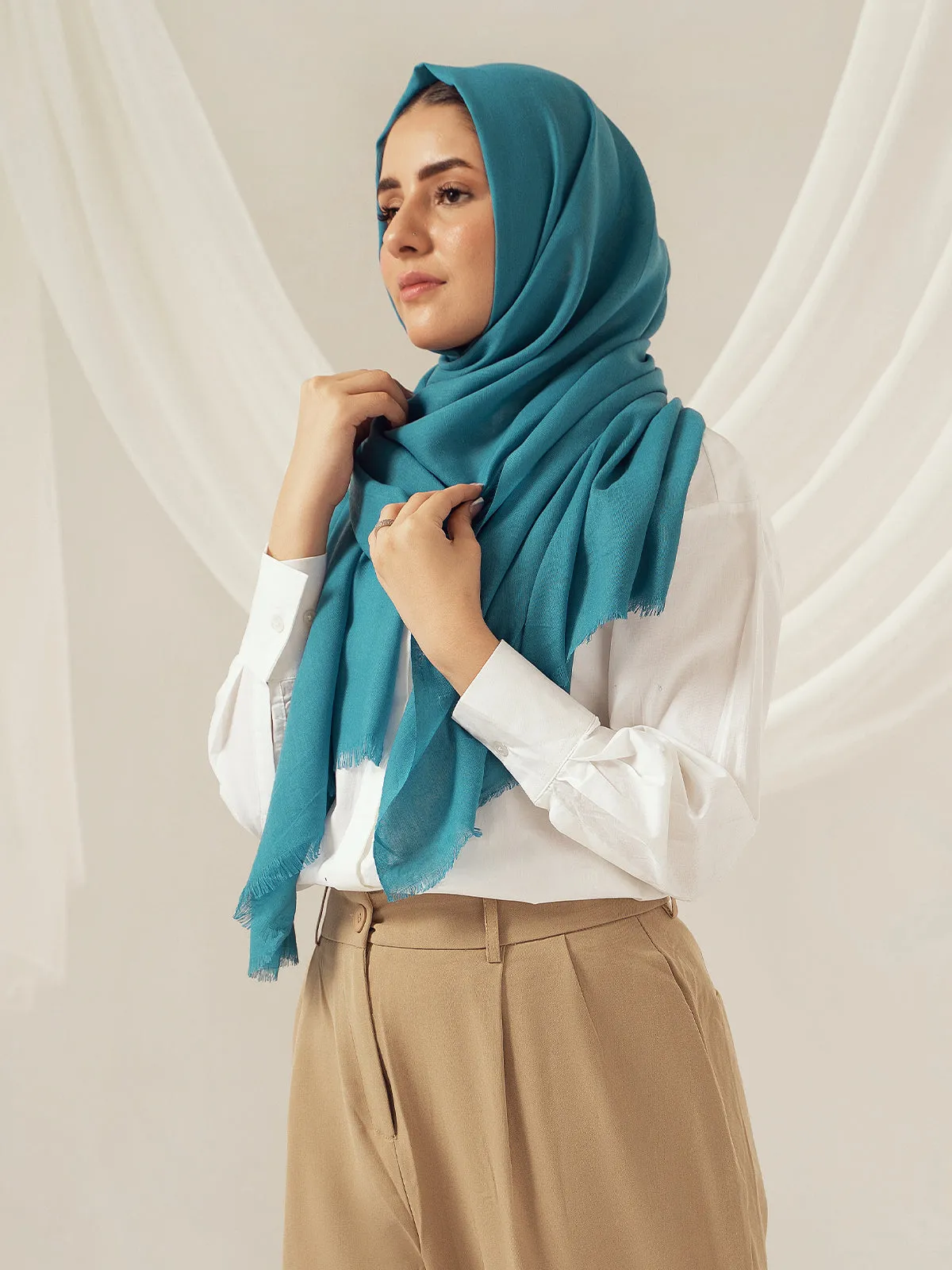 Eco-Luxe Scarves & Hijabs - Teal