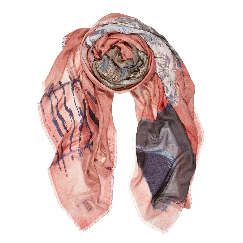 English Weather Rose Scarf