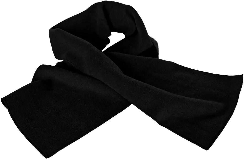 fleece scarf- black Case of 48