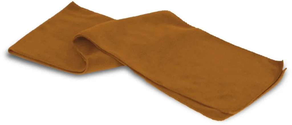 fleece scarf - camel Case of 48