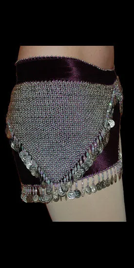 Hip Sash with Triangle Beading