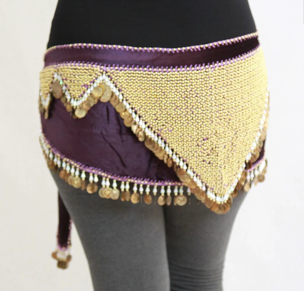 Hip Sash with Triangle Beading