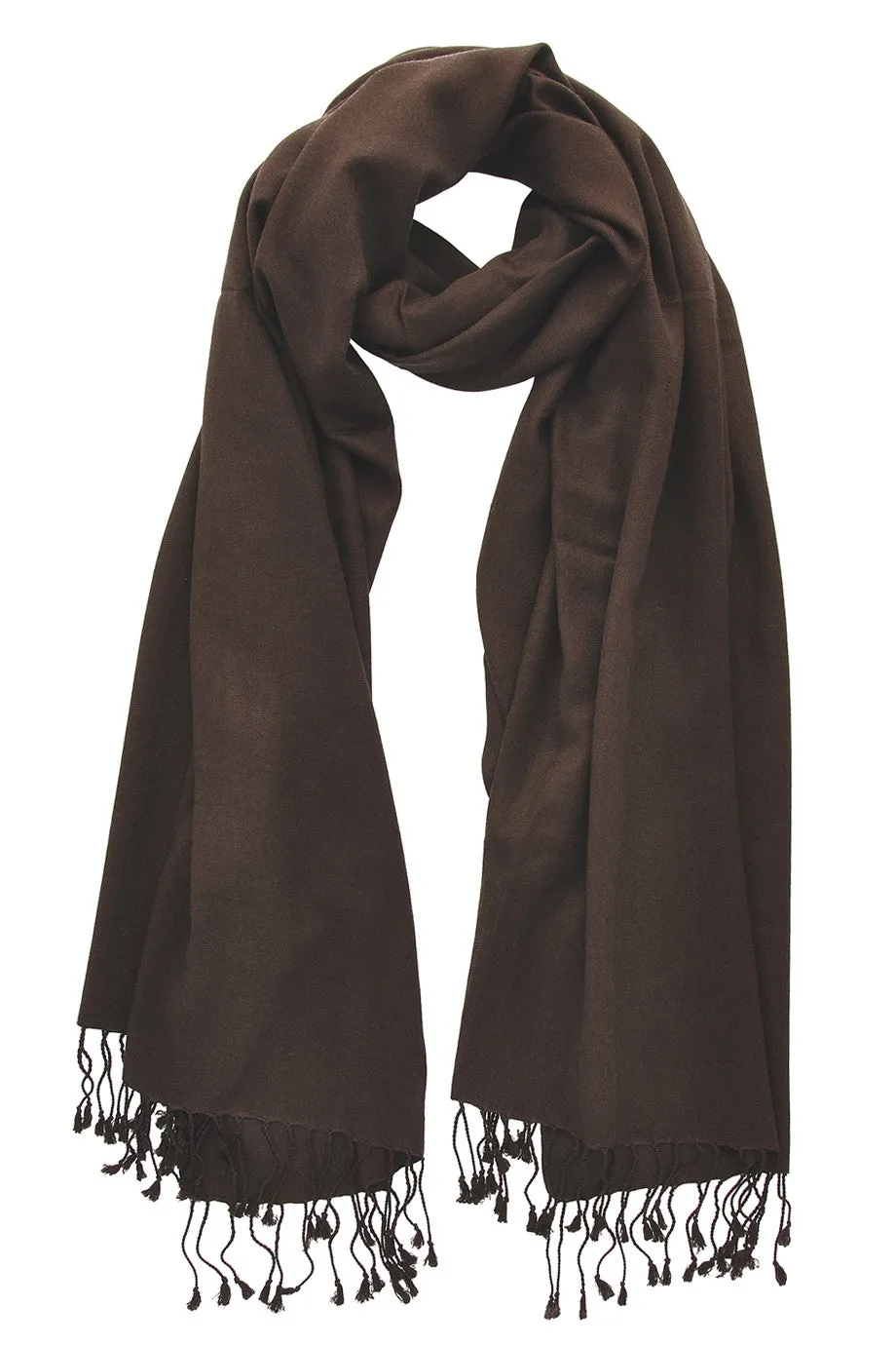 KATHMANDU Cashmere Brown Pashmina Scarf