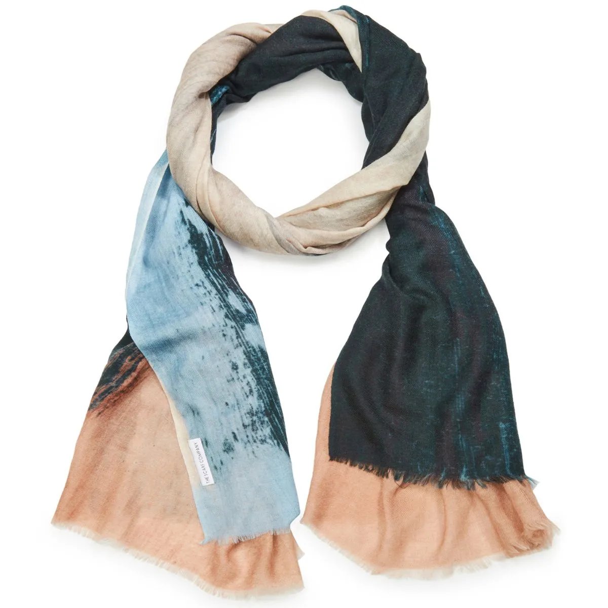 Lila Cashmere Wool Scarf