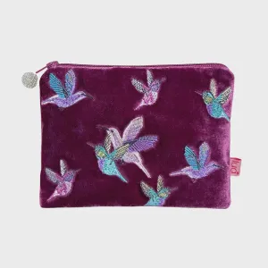 Lua Hummingbird Purse Plum