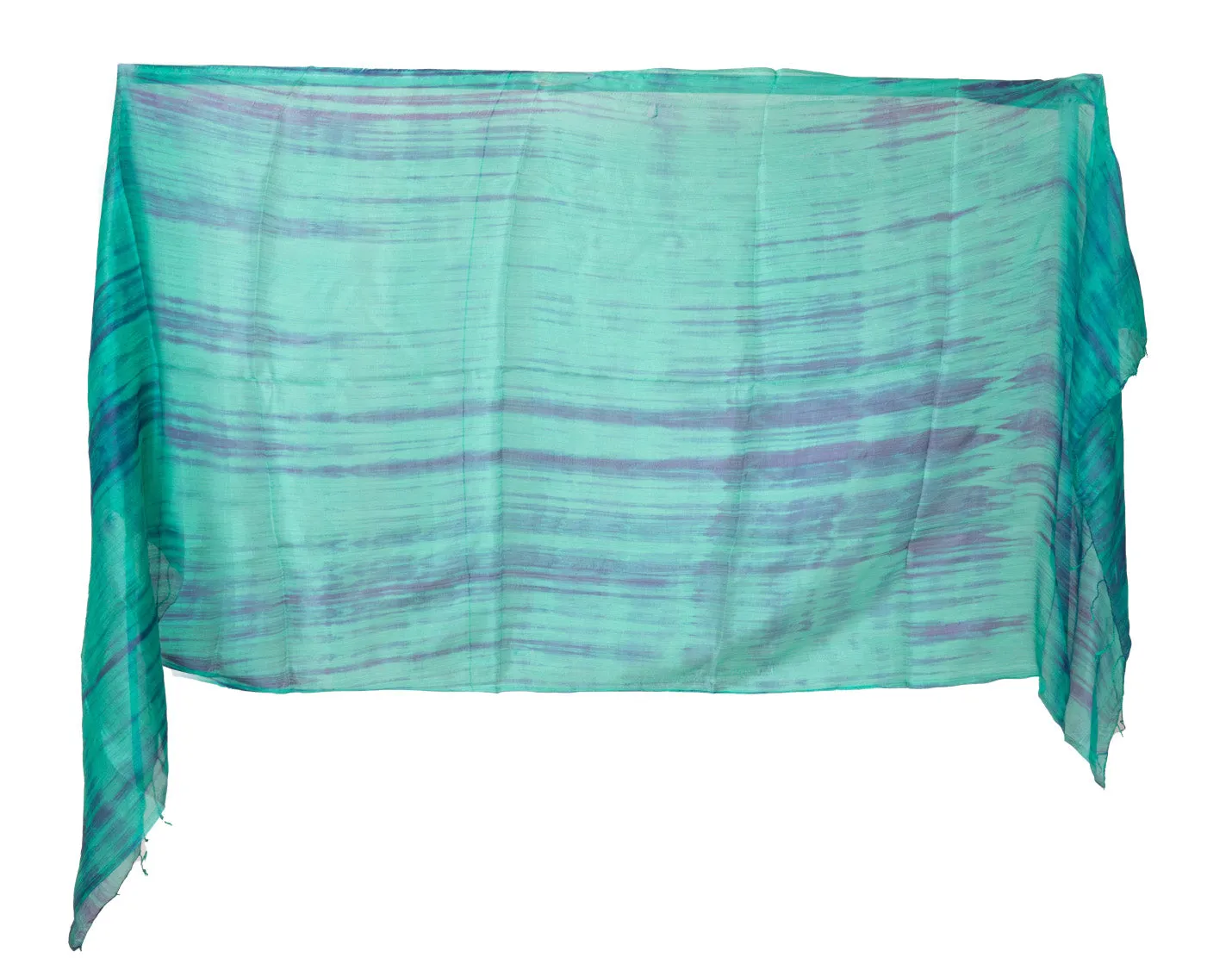 Natural Dyed Thai Silk Handwoven Scarf & Shawl