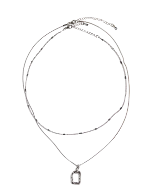 PCFINI Necklace - Silver Colour