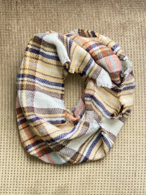 Plaid Infinity Scarf