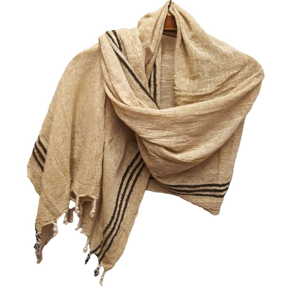 Pure Silk Hand-Woven Scarf