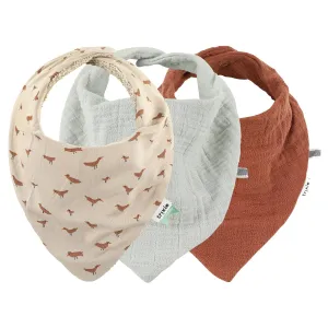 Trixie Bandana Bib Bandana 3-pack I Babbling Birds