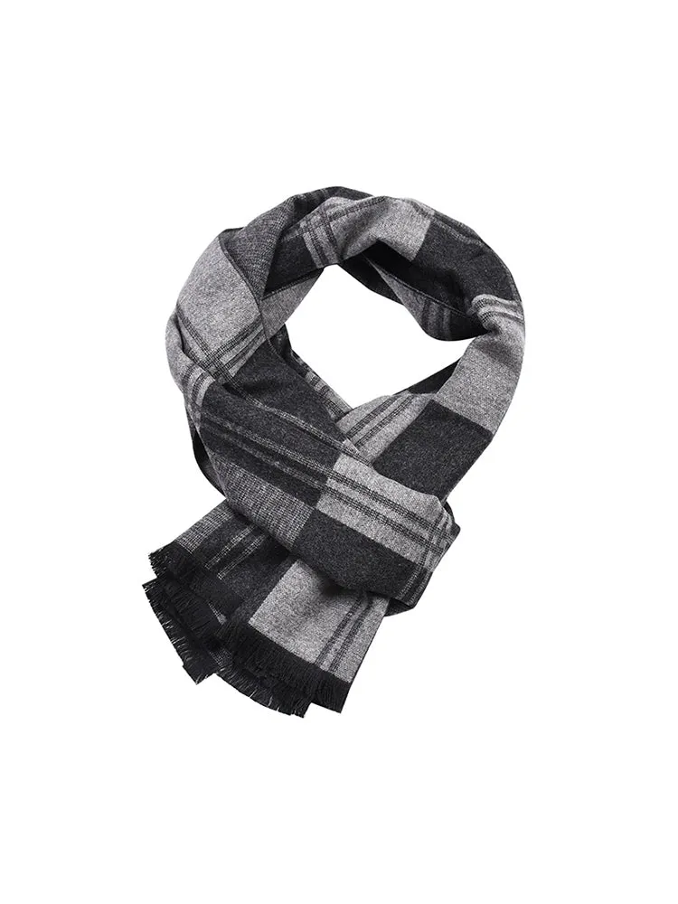 Warm Plaid Scarf