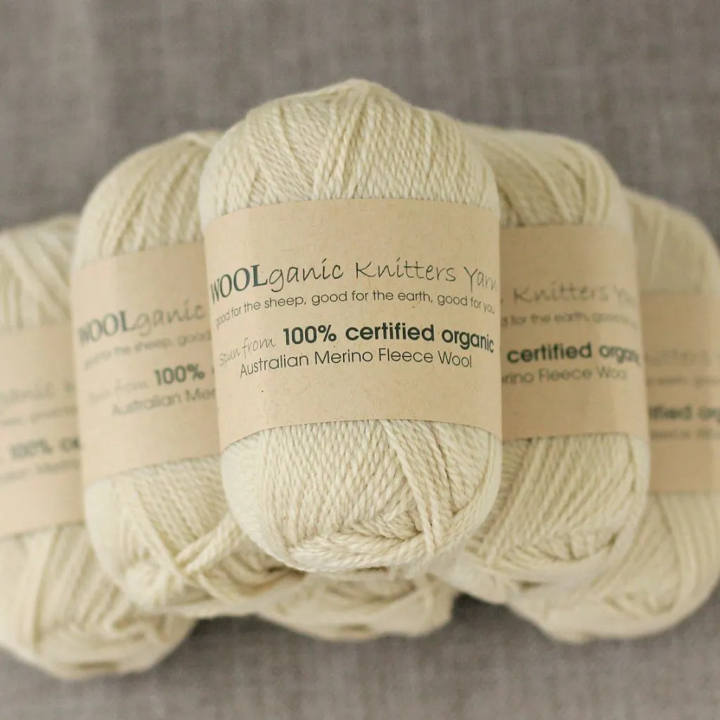 WOOLganic Australian Organic Merino | 4ply Fingering